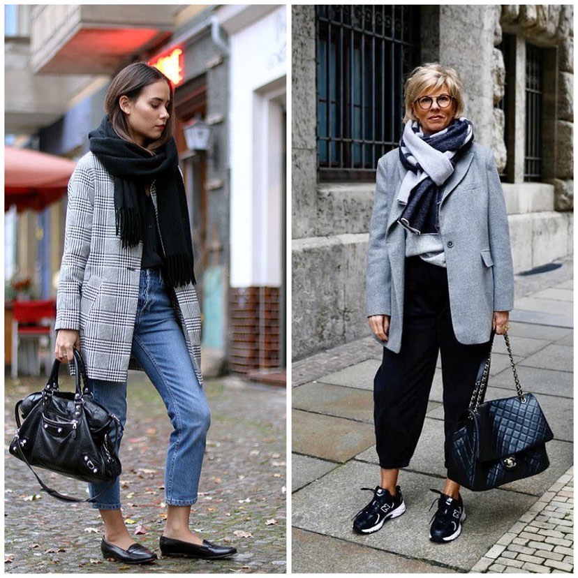 Не бывает неуместных цветов, форм и трендов: стилист показала, что носить в 45 плюс