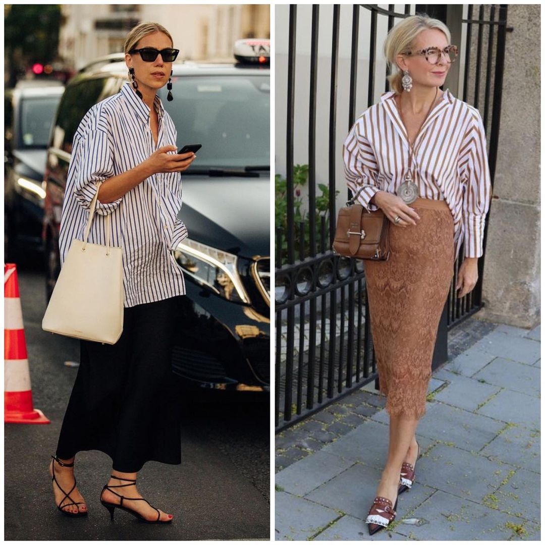 Не бывает неуместных цветов, форм и трендов: стилист показала, что носить в 45 плюс