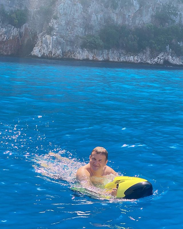 Чудові миті: Осадча в мікроміні зачарувала яскравим відпочинком з Горбуновим в Туреччині