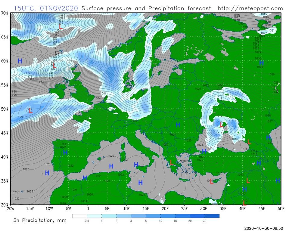 Туманы и дожди: погода в Украине на выходных не сильно порадует