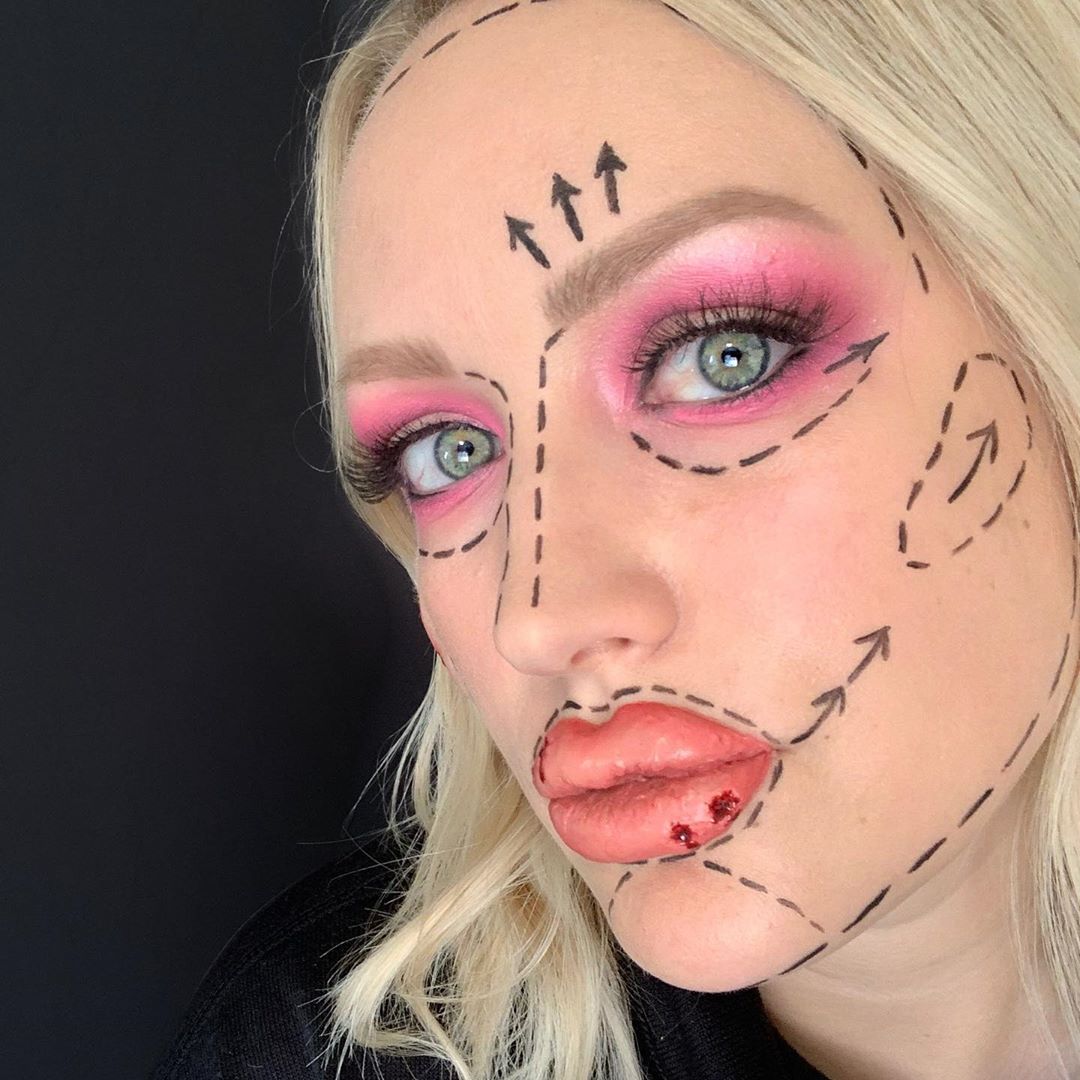 Макияж на Хэллоуин 2020: шикарные и простые варианты праздничного визажа