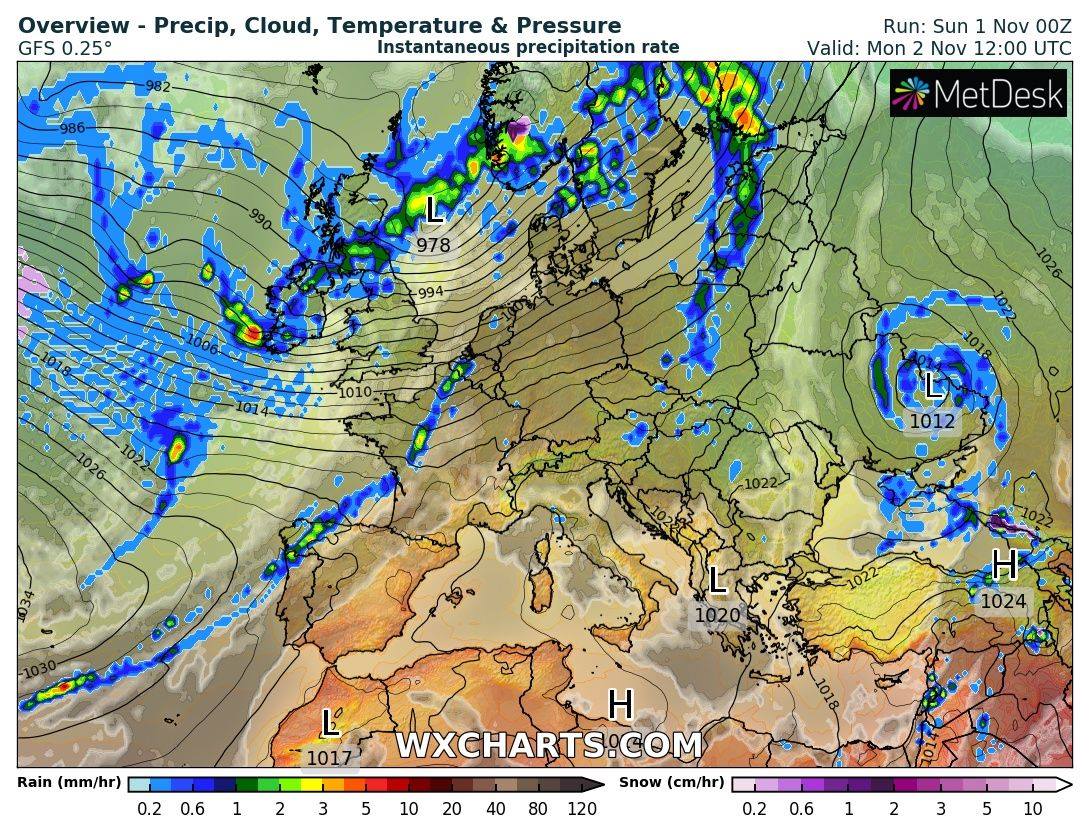 Йдемо вперед, до весни: Діденко дала детальний прогноз погоди на понеділок