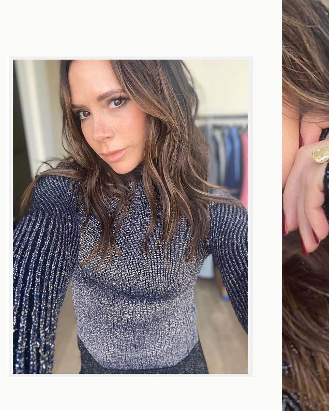 Бездоганна: 46-річна Вікторія Бекхем блищить в розкішному святковому образі