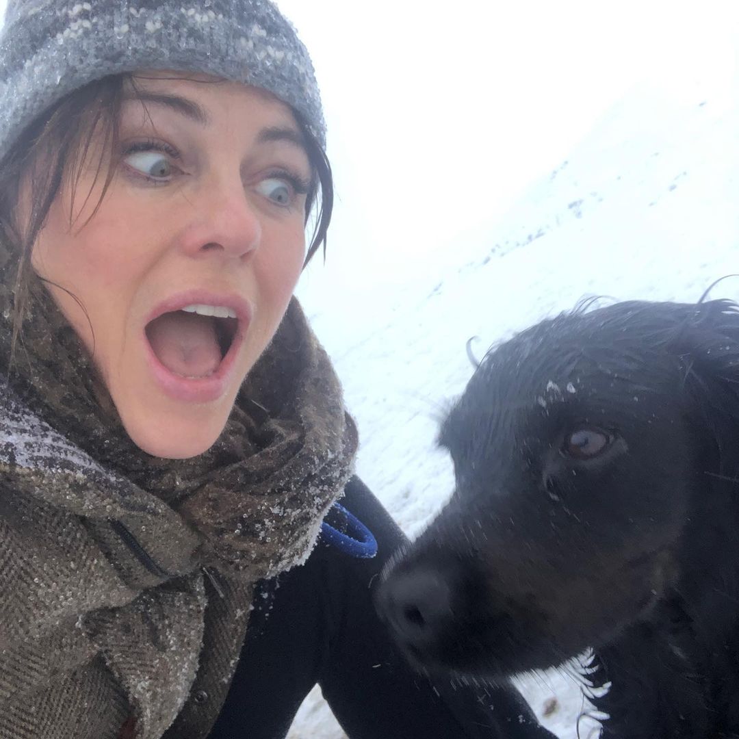 Глаз не отвести: 55-летняя Элизабет Херли в роскошном платье покорила совершенной фигурой