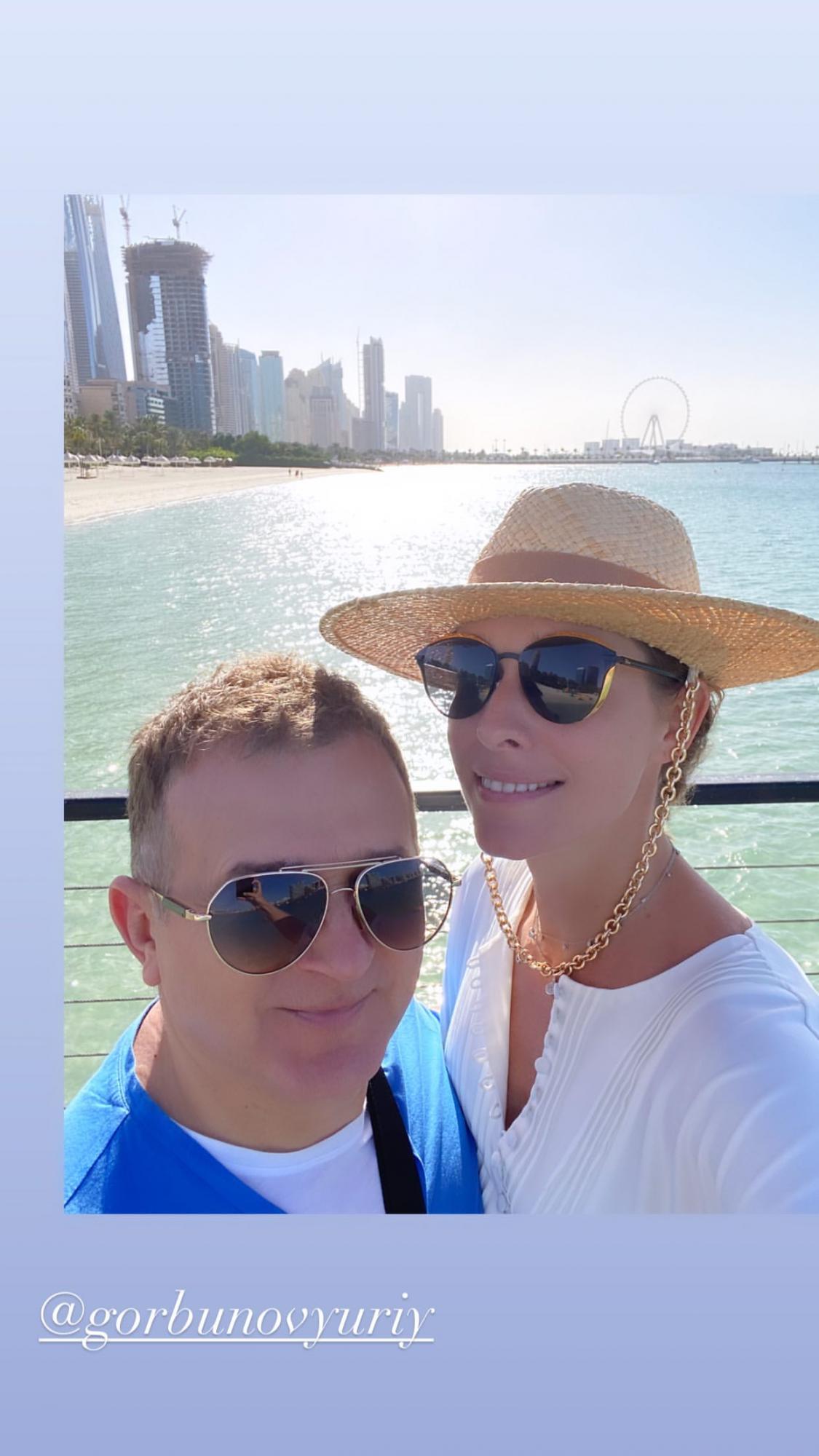 На яхте и самом высоком небоскребе мира: Горбунов и Осадчая впечатлились отдыхом в Дубае