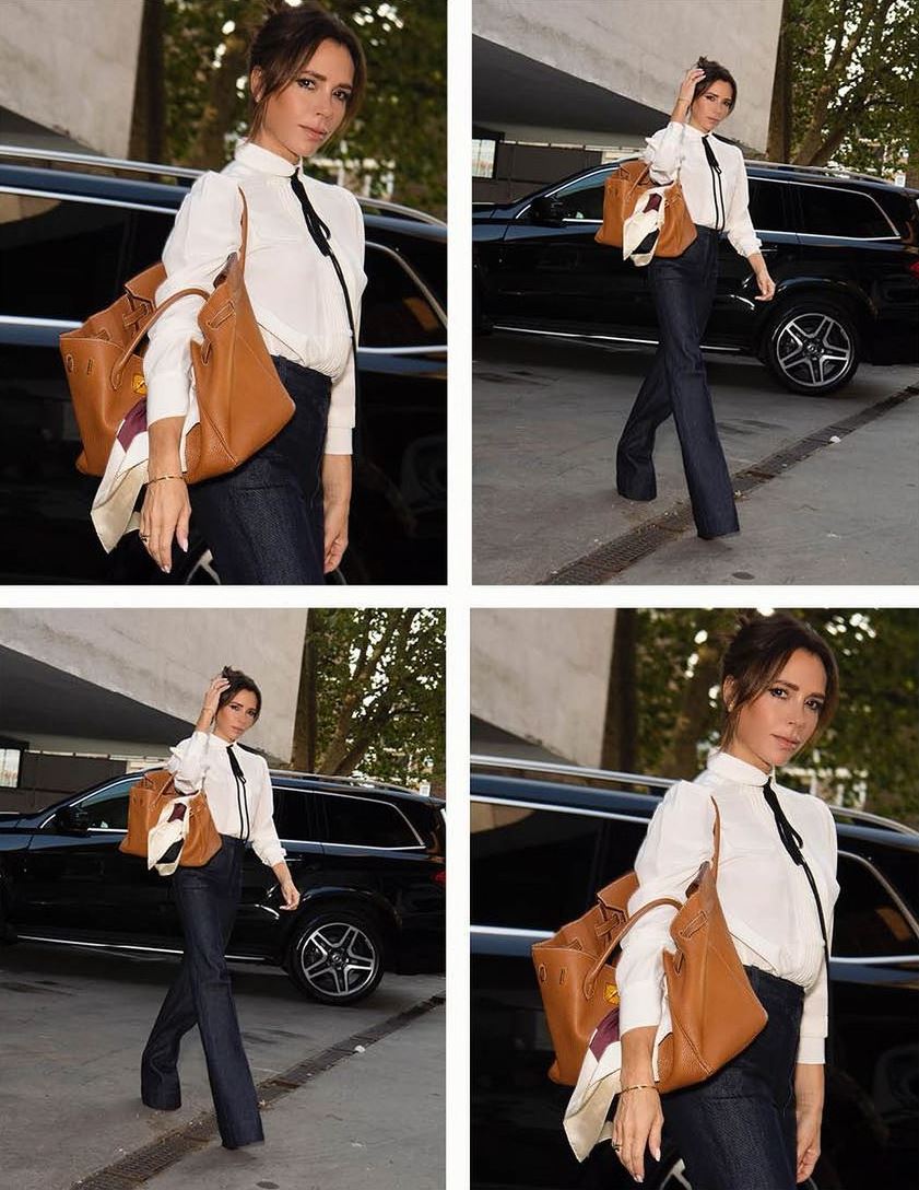 Взять на заметку: Виктория Бекхэм показала безупречный образ в деловом стиле