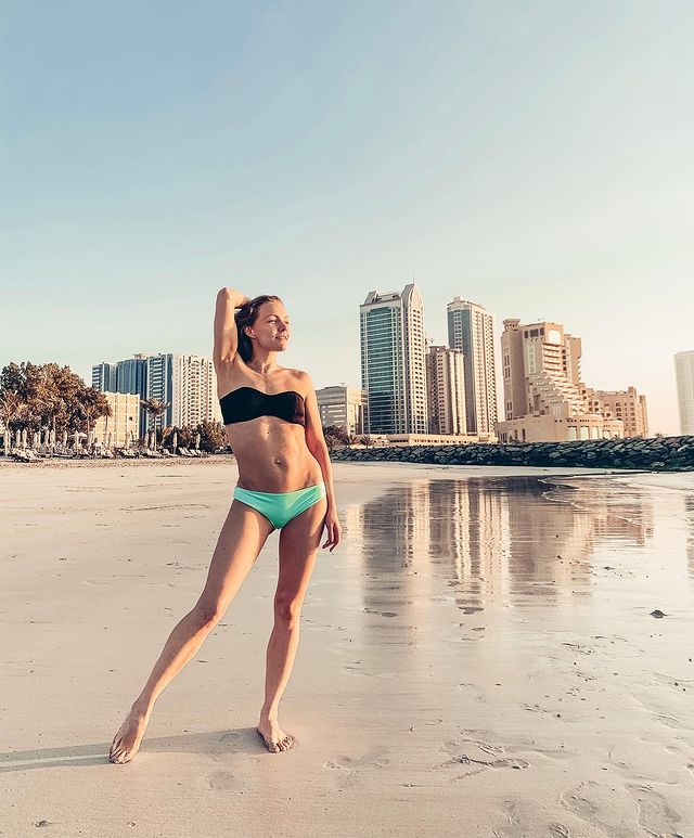 Афродита! Нежная Шоптенко в бикини всколыхнула сеть точеными формами