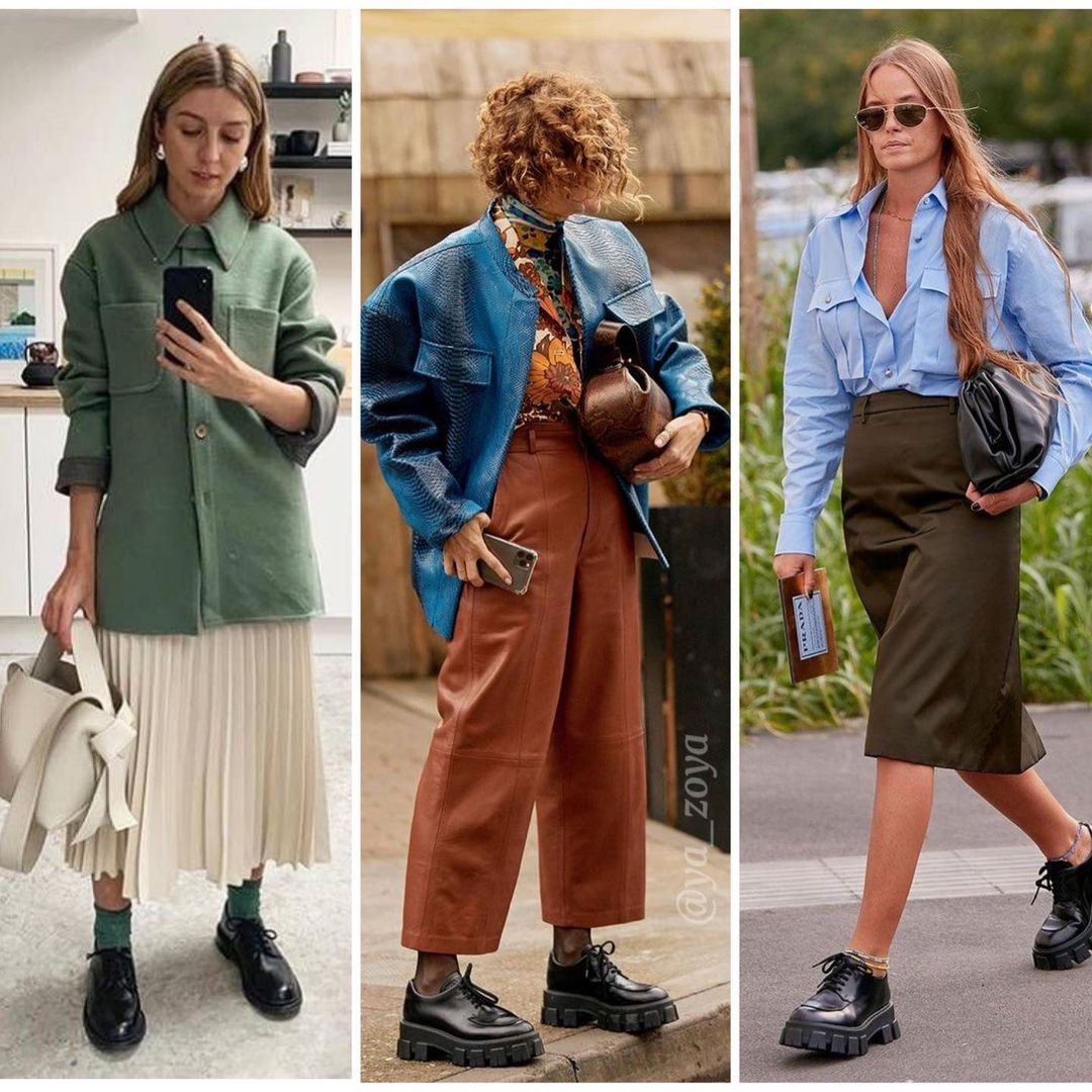 Эта обувь творит чудеса: стилист показала, как носить лоферы и дерби летом 2021