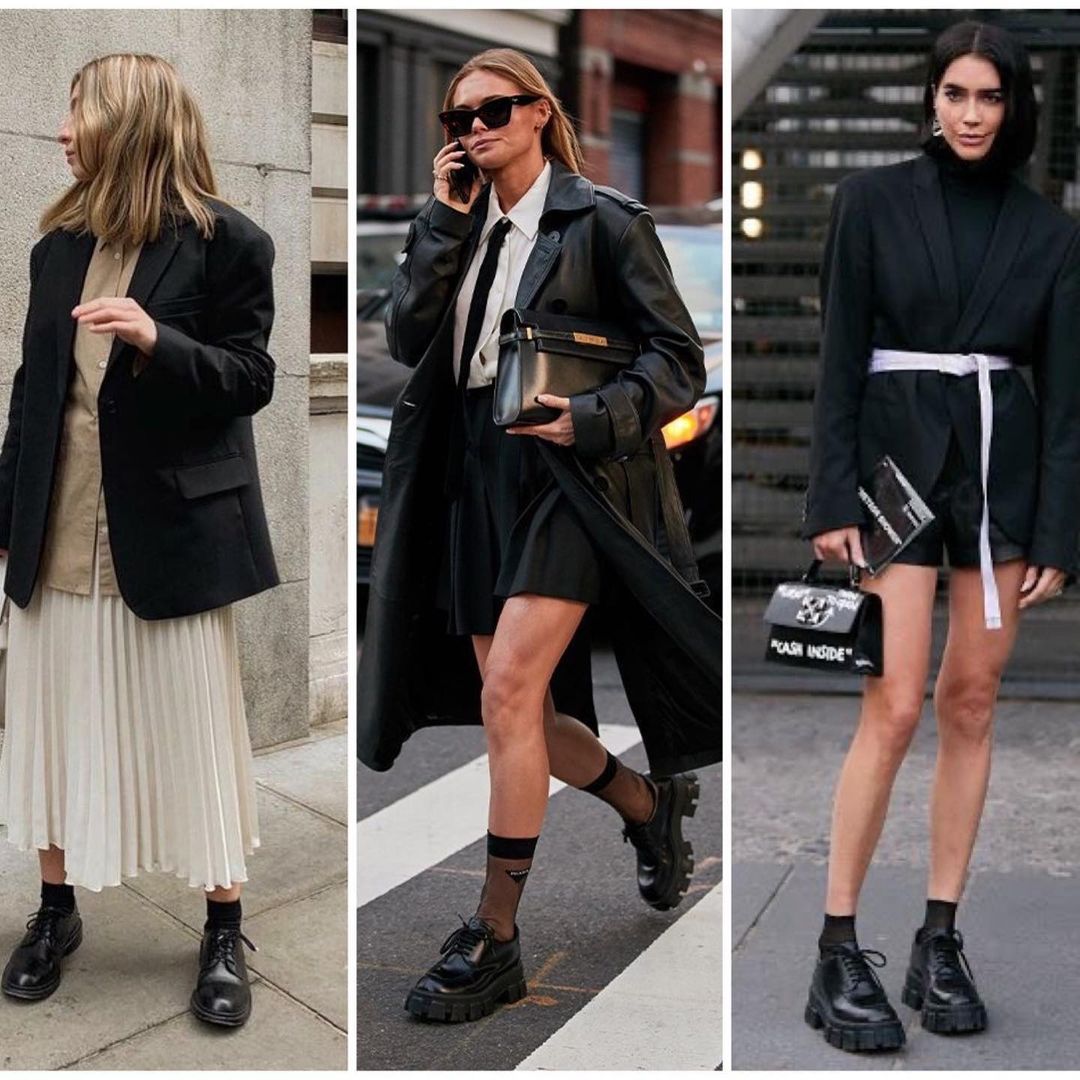 Эта обувь творит чудеса: стилист показала, как носить лоферы и дерби летом 2021