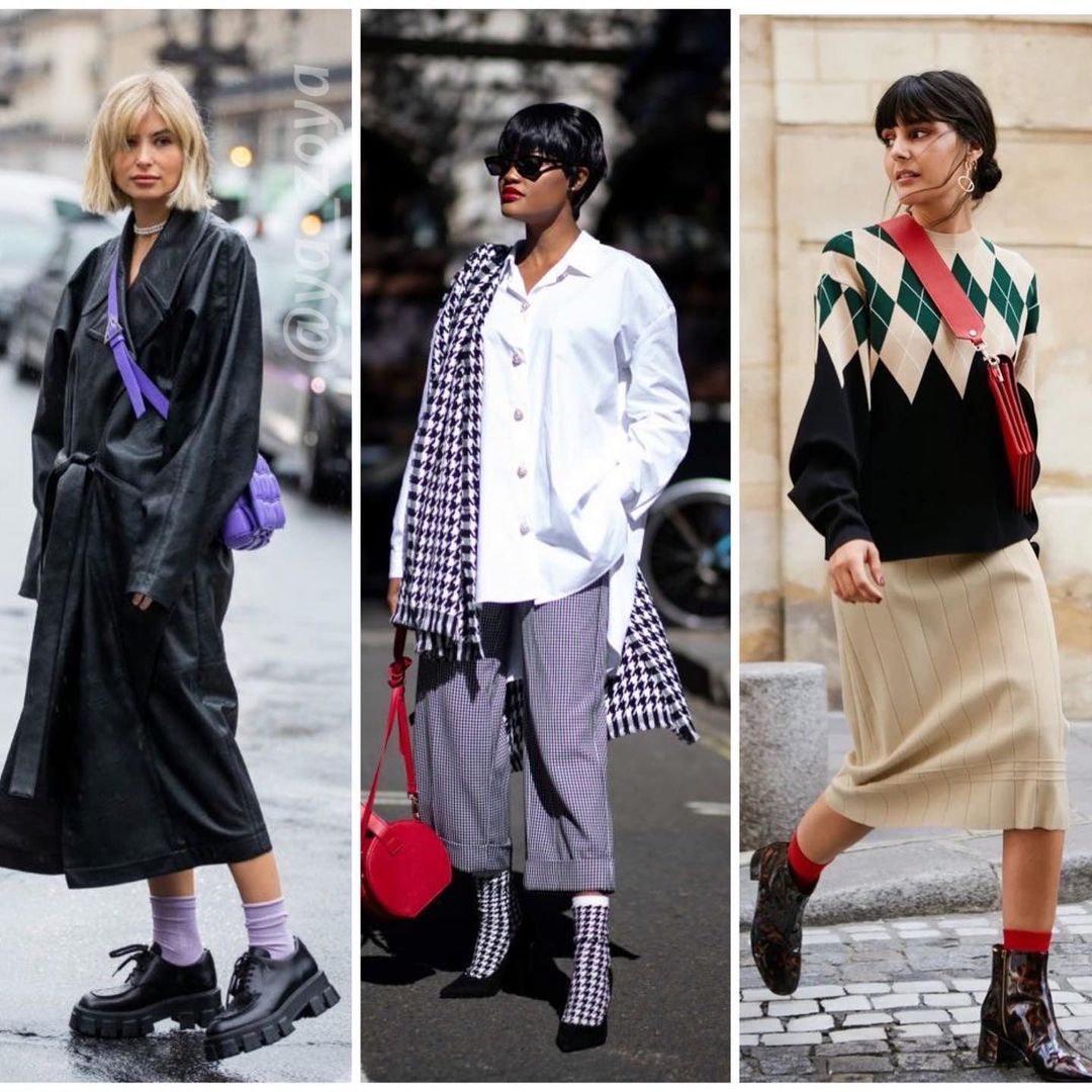 Навіть з сукнями і туфлями: стиліст розповіла, з чим носити високі шкарпетки летом 2021