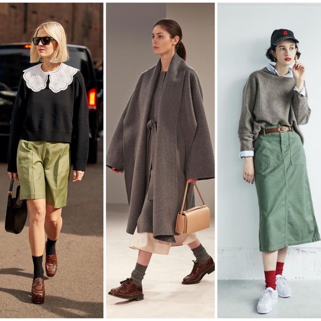 Навіть з сукнями і туфлями: стиліст розповіла, з чим носити високі шкарпетки летом 2021