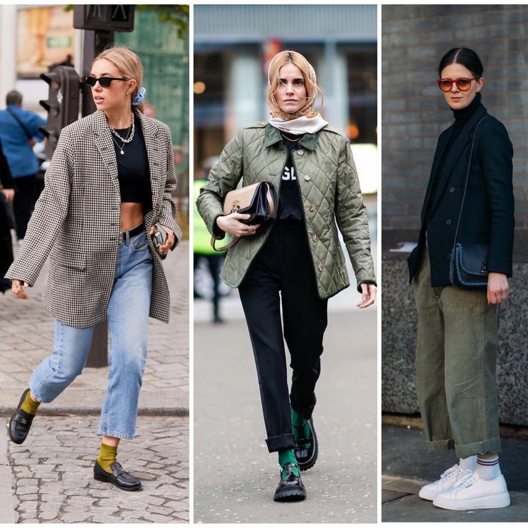 Навіть з сукнями і туфлями: стиліст розповіла, з чим носити високі шкарпетки летом 2021