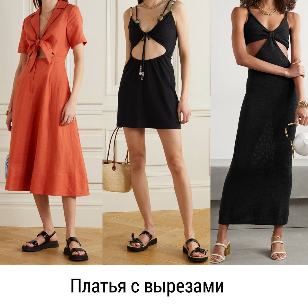 Мінімалізм і вирізи в несподіваних місцях: які сукні будуть в тренді влітку 2021
