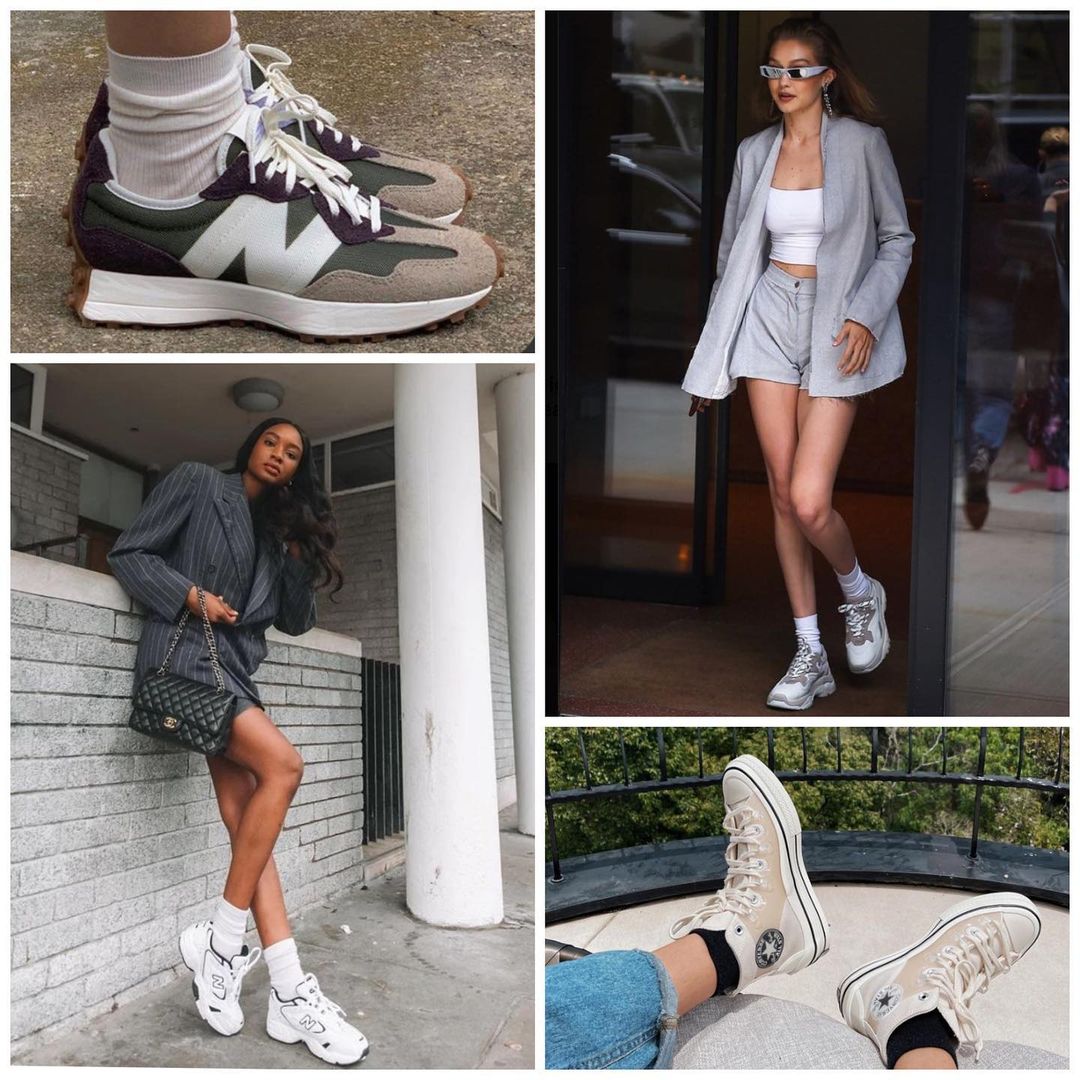 Тапочки с носками: стилист рассказала о популярном ugly-тренде лета 2021