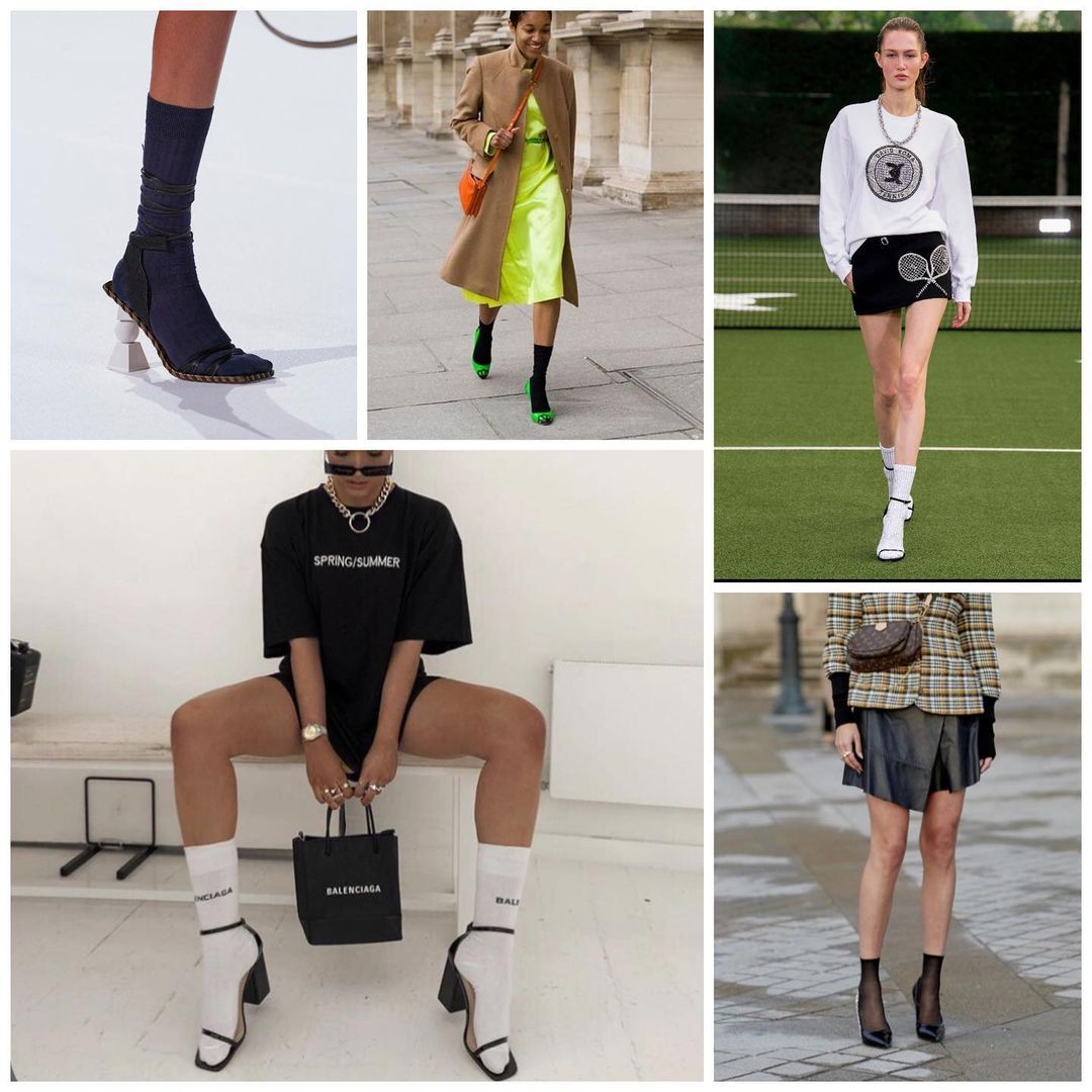 Тапочки с носками: стилист рассказала о популярном ugly-тренде лета 2021