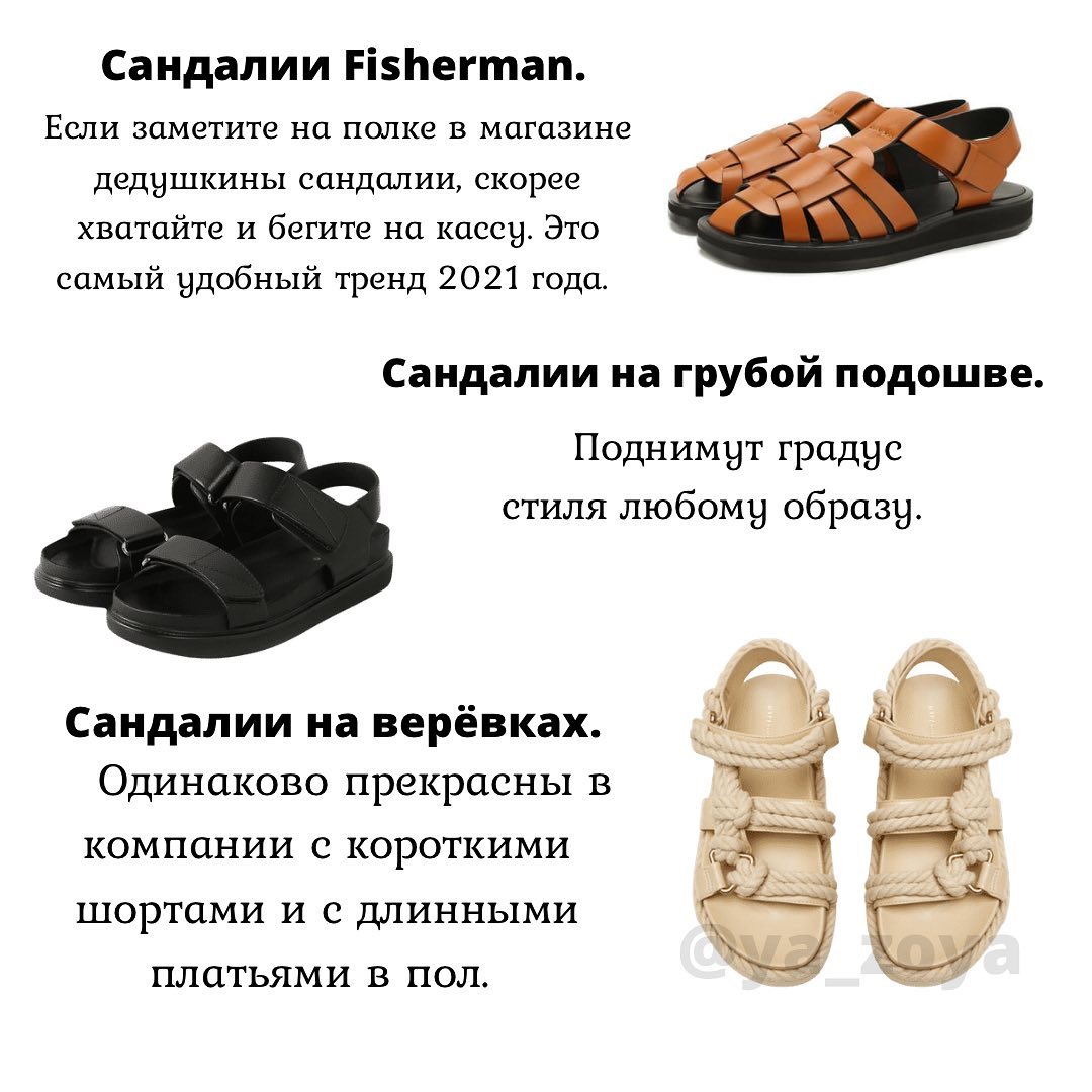 Від біркенштоків до мюлей: шпаргалка з актуальною літнього взуття 2021