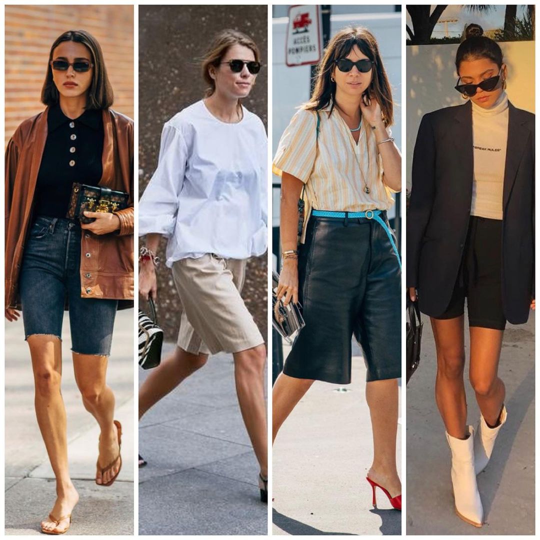 Бермуды, велосипедки и деним: стилист показала топ городских шортов на лето 2021