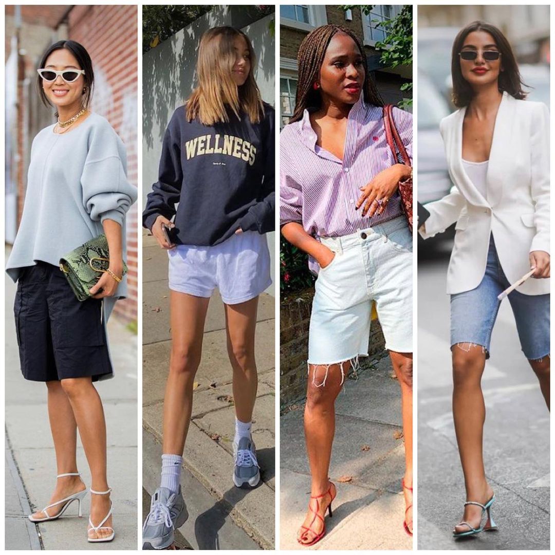 Бермуды, велосипедки и деним: стилист показала топ городских шортов на лето 2021