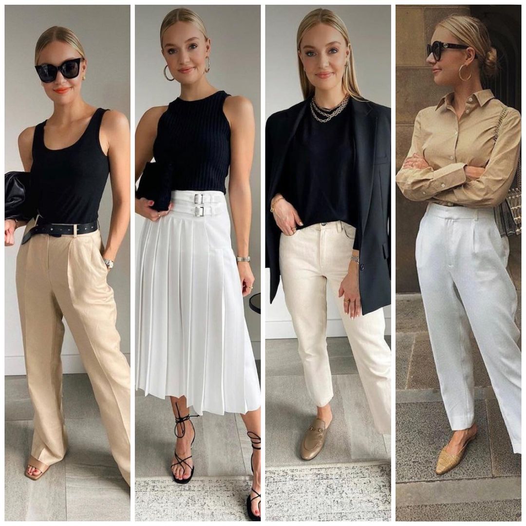 И по-деловому, и по-летнему: стилист показала топ лучших офисных образов на лето