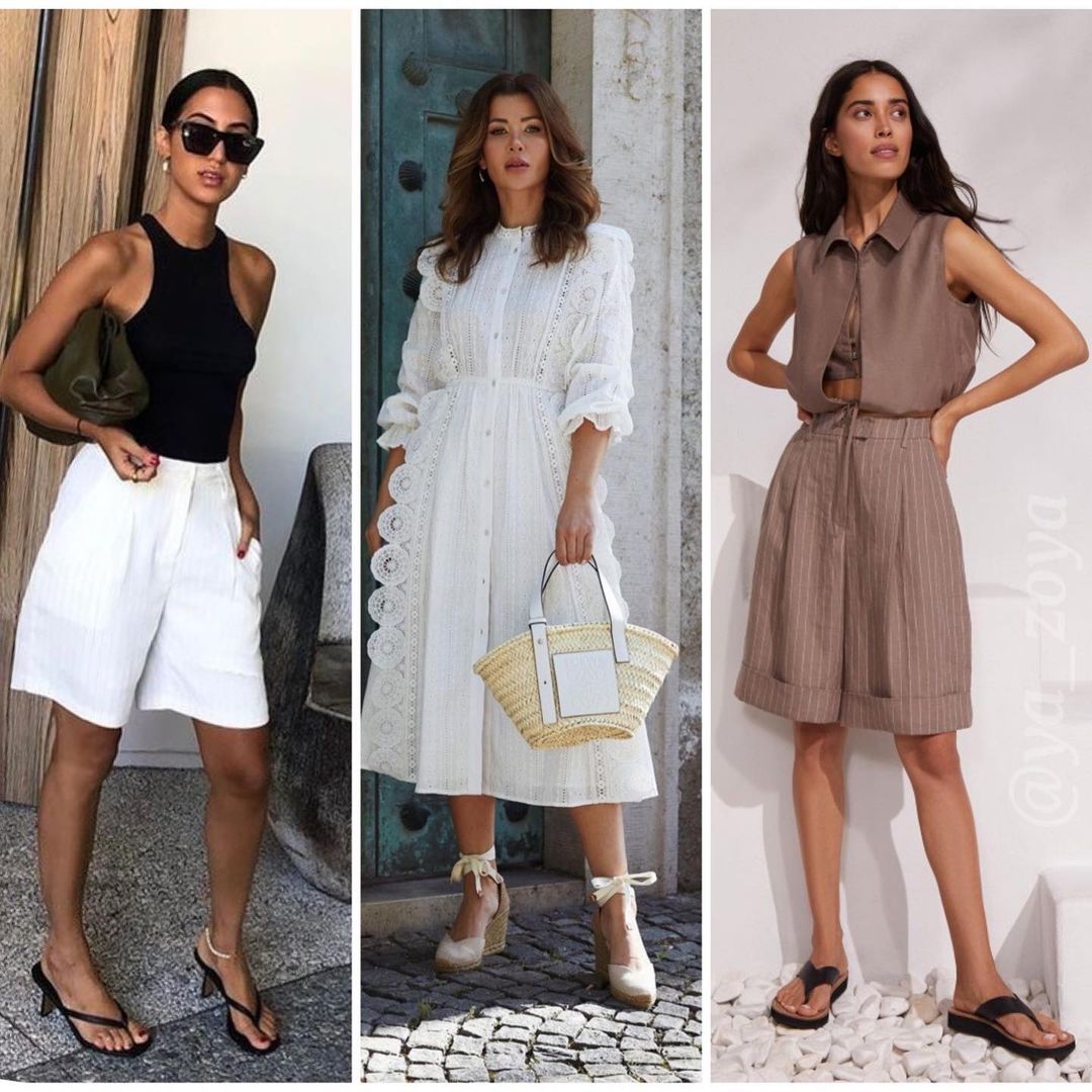 Пробуем повторить: стилист показала топ лучших образов для жаркого лета