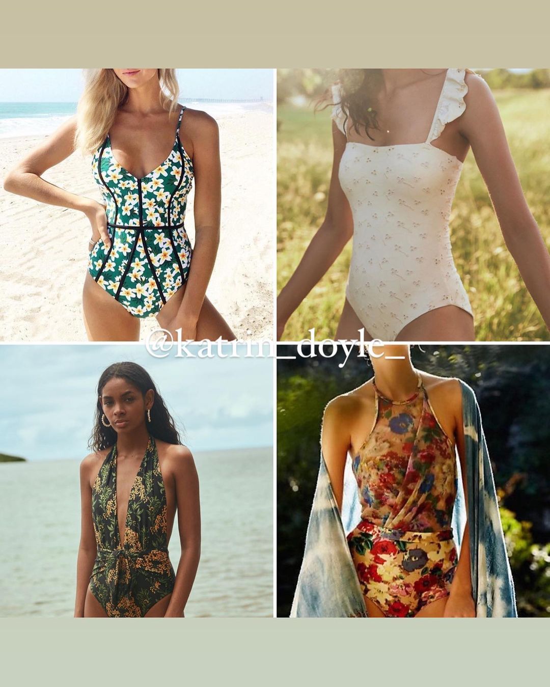 Стань королевой пляжа: топ-5 трендов купальников 2021