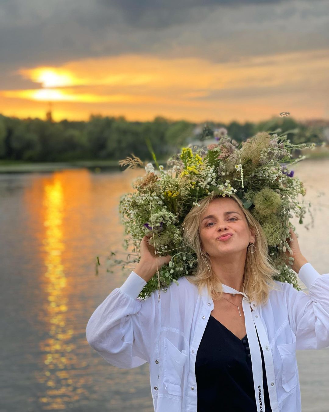 Лилия Ребрик заворожила атмосферными кадрами с купальской ночи