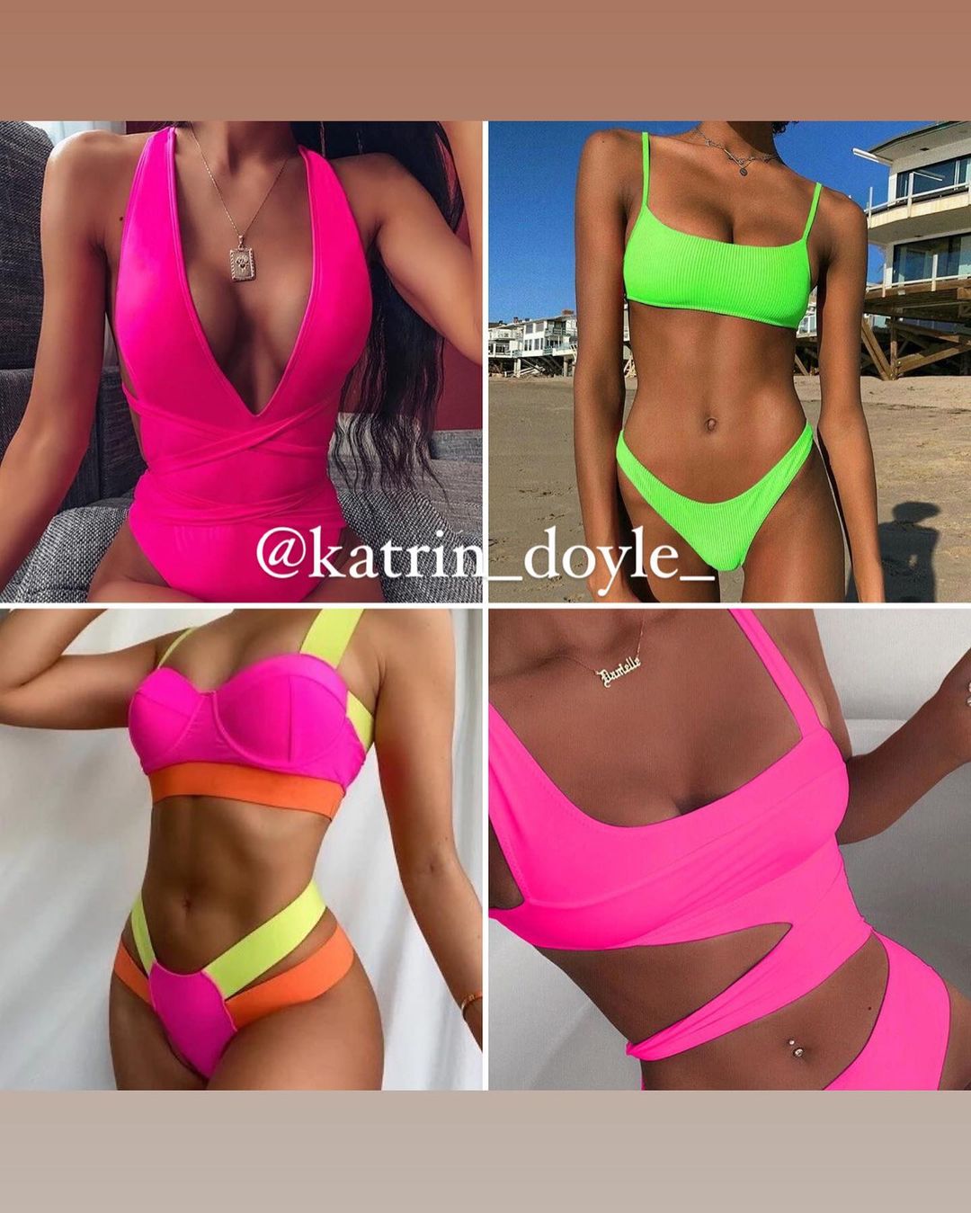 Стань королевой пляжа: топ-5 трендов купальников 2021