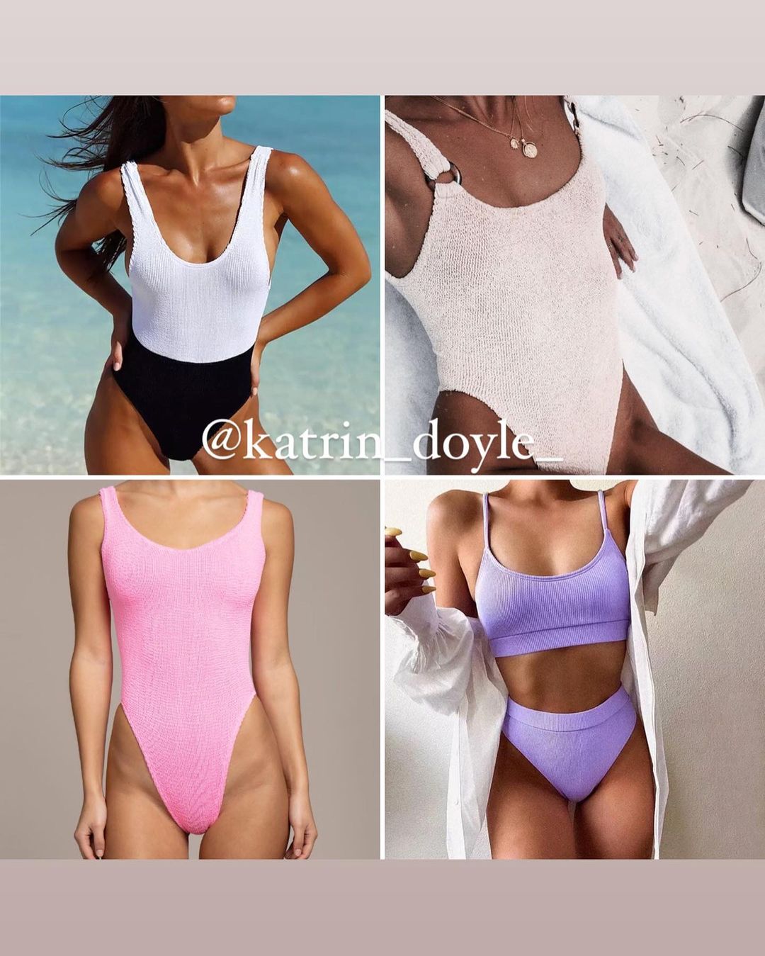 Стань королевой пляжа: топ-5 трендов купальников 2021