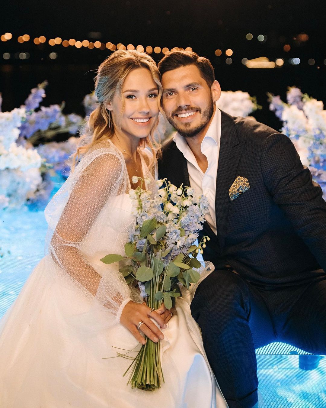 Щасливі разом: Микита Добринін і Даша Квіткова відзначають першу річницю весілля