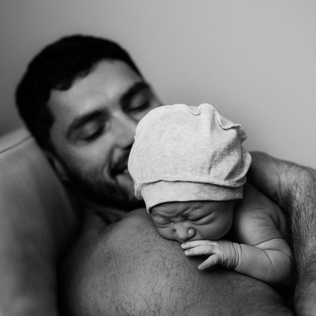 Микита Добринін розповів про партнерські пологи і розчулив ніжним фото з синочком