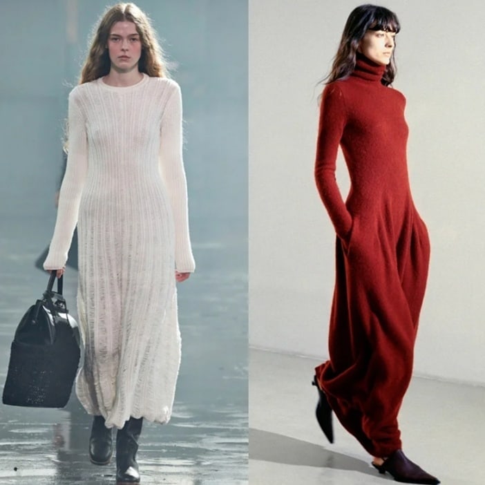 Сукні в підлогу і "дідусів" светр: стиліст розповіла, що буде в тренді восени 2021