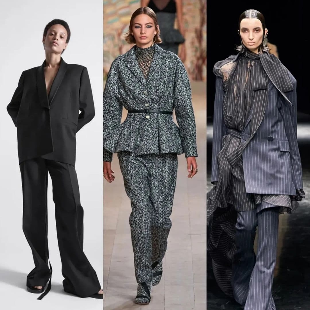 В офис и на учебу: стилист показала, какие костюмы в тренде осенью 2021