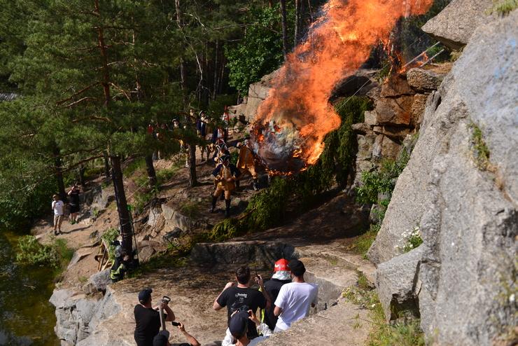 В сеть попали кадры со съемок нового рекламного ролика коньяка "Довбуш Карпатський"