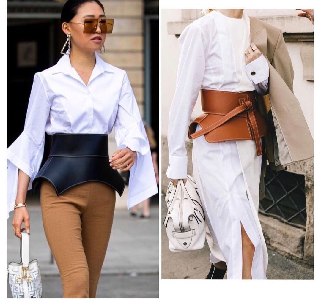 Баска, широкий, корсет: стилист рассказала, как выбрать ремень по типу фигуры