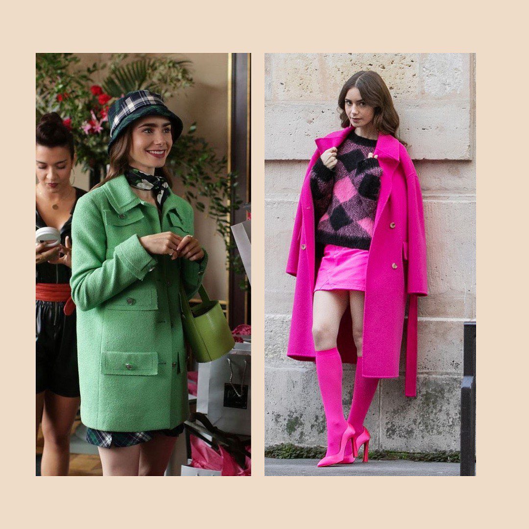 Яскраво, незвично, сміливо: стиліст розповіла, які деталі з "Емілі в Парижі" точно варто повторити