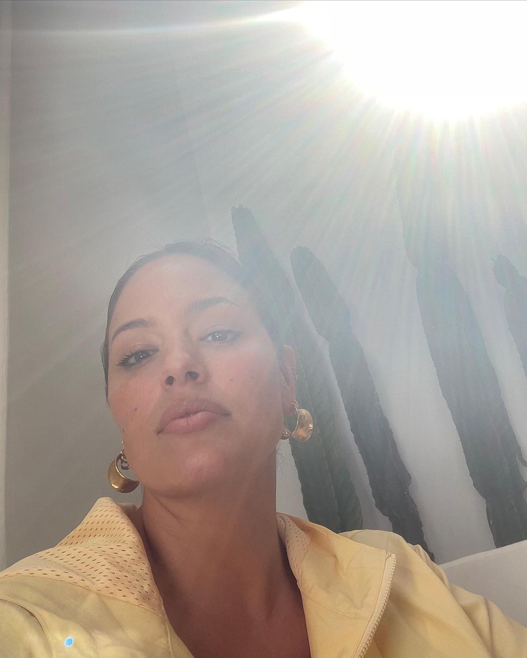 Велосипедки і вітровка: Ешлі Грем в спортивному образі підкорила розкішним тілом