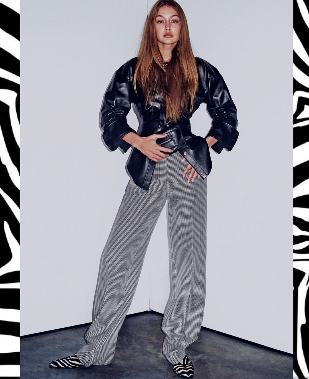 Безупречна: Джиджи Хадид похвасталась стройной фигурой в трендовом наряде зимы