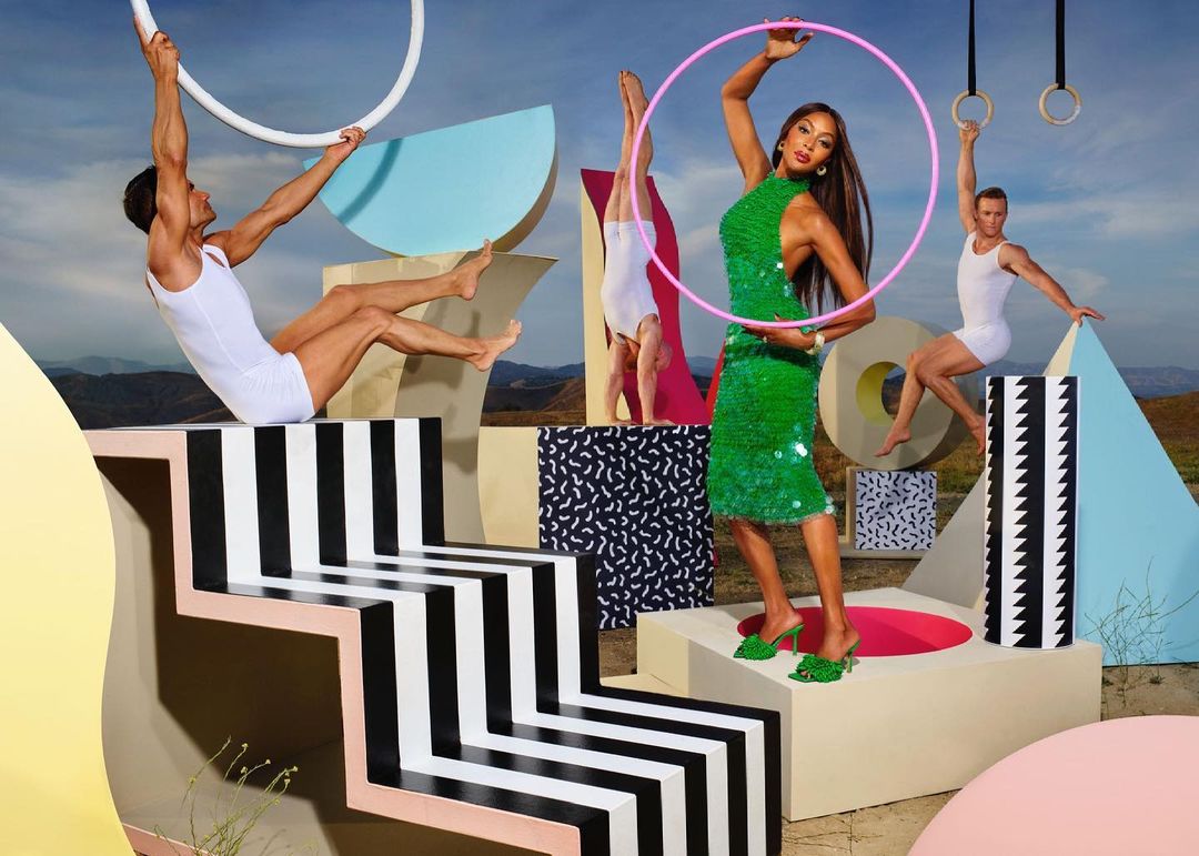 51-летняя Наоми Кэмпбелл показала идеальную фигуру в съемке для известного бренда