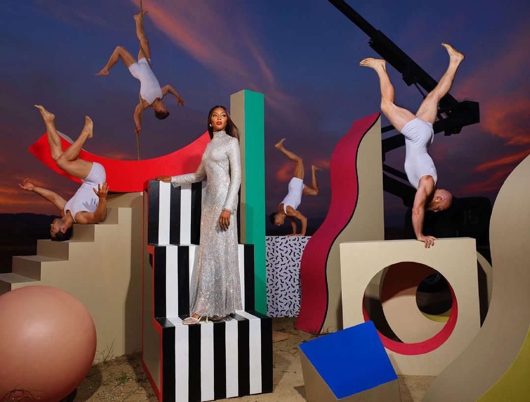 51-летняя Наоми Кэмпбелл показала идеальную фигуру в съемке для известного бренда