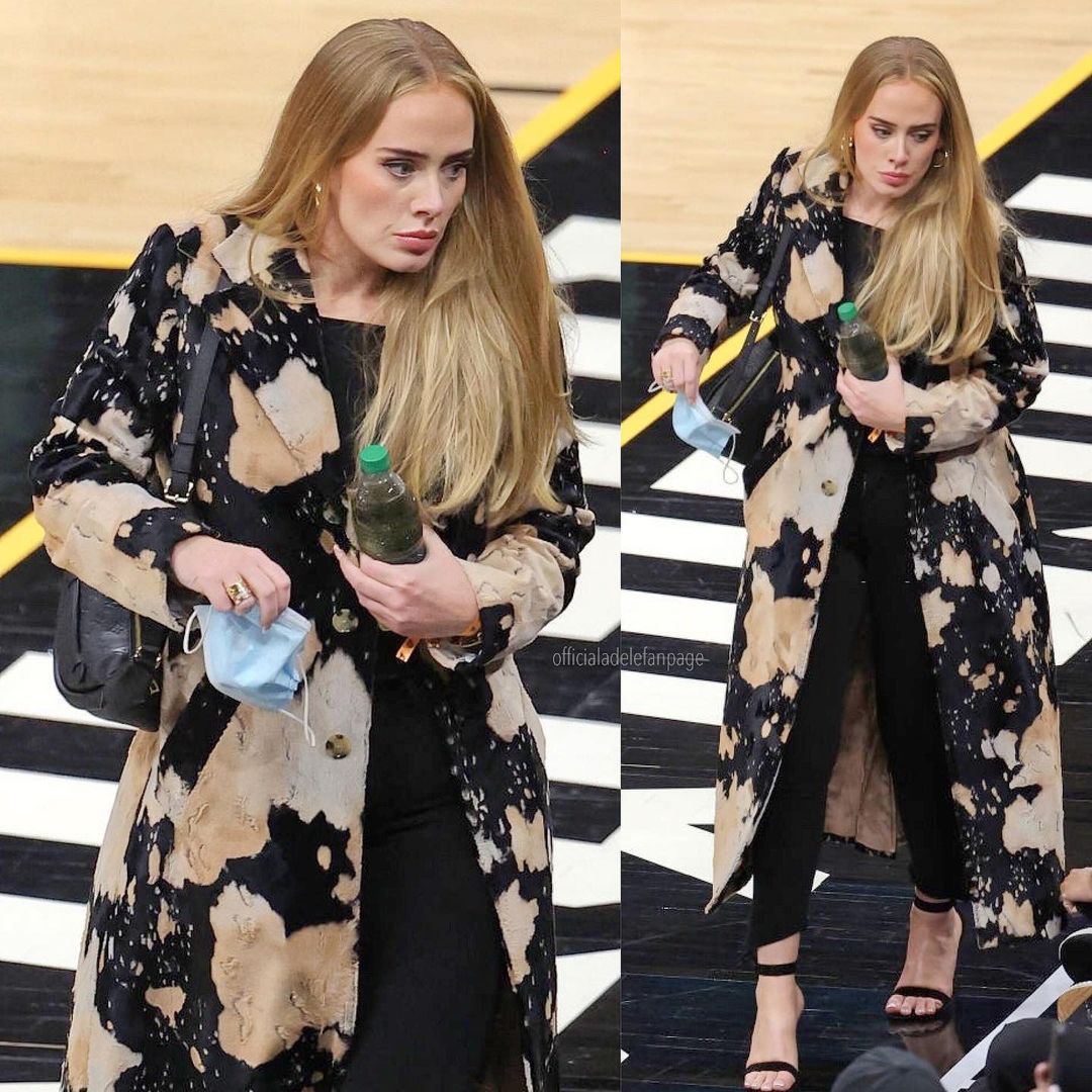 У легінсах і на шпильках: Адель захопила стрункою фігурою в стильному вбранні