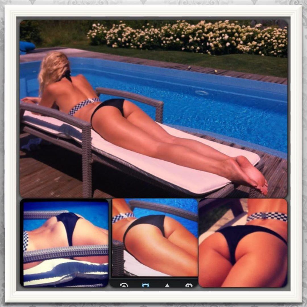 Що спека робить з людьми: Оля Полякова похвалилася пружними сідницями в купальнику (фото)