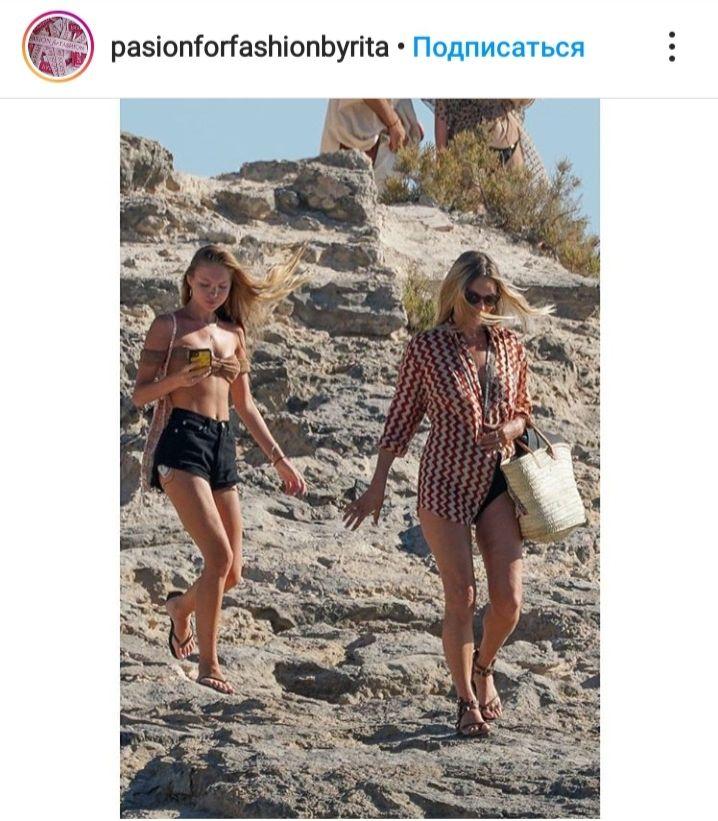 Одинаково спокусливі: 46-річна Кейт Мосс і її 18-річна дочка вийшли у світ в звабливих вбраннях