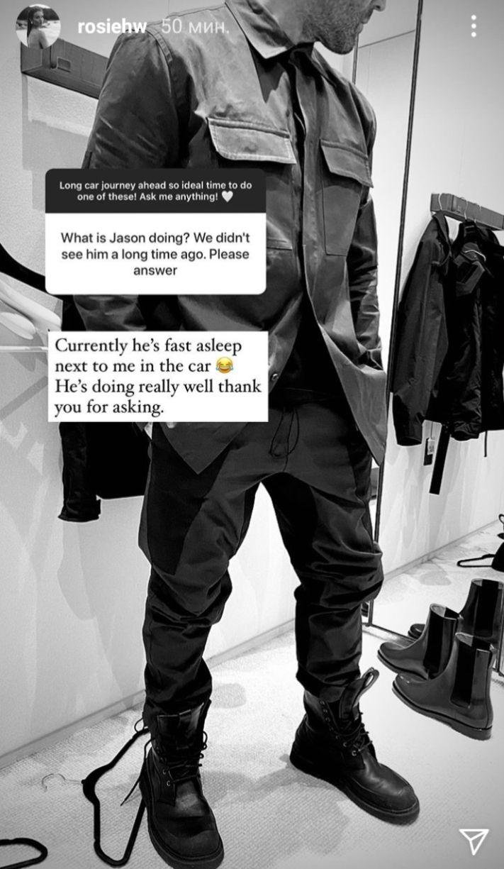 Очень на это надеюсь: Роузи Хантингтон-Уайтли призналась, что хочет еще детей от Джейсона Стетхэма