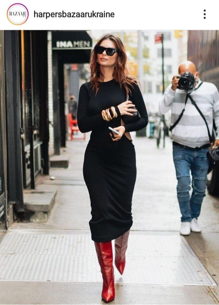 Напівгола і на підборах: вагітна Емілі Ратаковскі вийшла в світ у відвертому вбранні