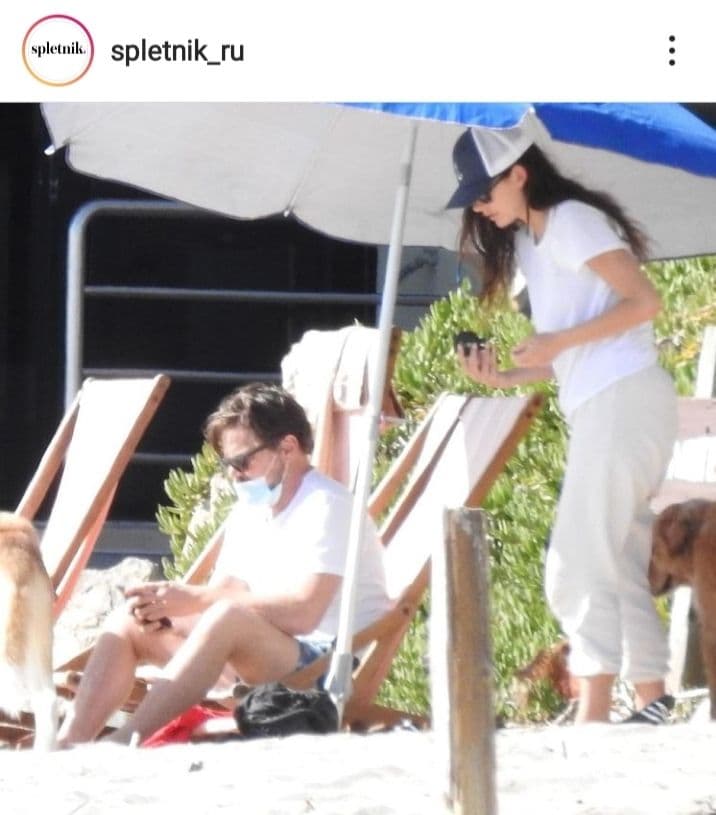 Закоханий і щасливий: Леонардо Ді Капріо відпочиває з молодою коханкою в Малібу