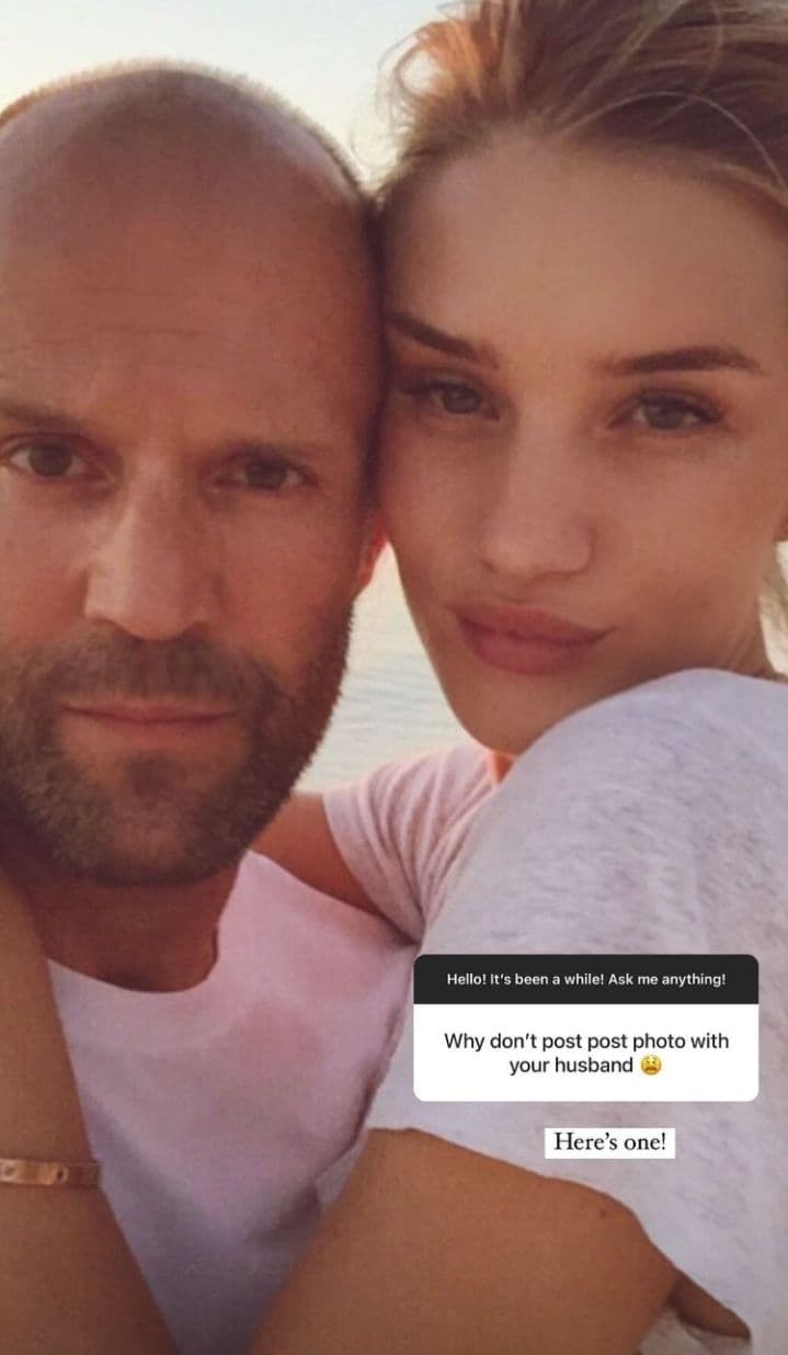 Он идеальный отец: Роузи Хантингтон-Уайтли о Джейсоне Стетхэме, материнстве и секретах красоты