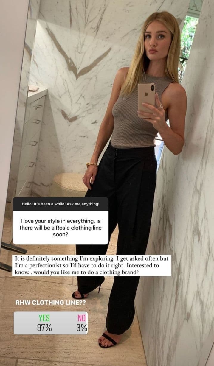 Он идеальный отец: Роузи Хантингтон-Уайтли о Джейсоне Стетхэме, материнстве и секретах красоты