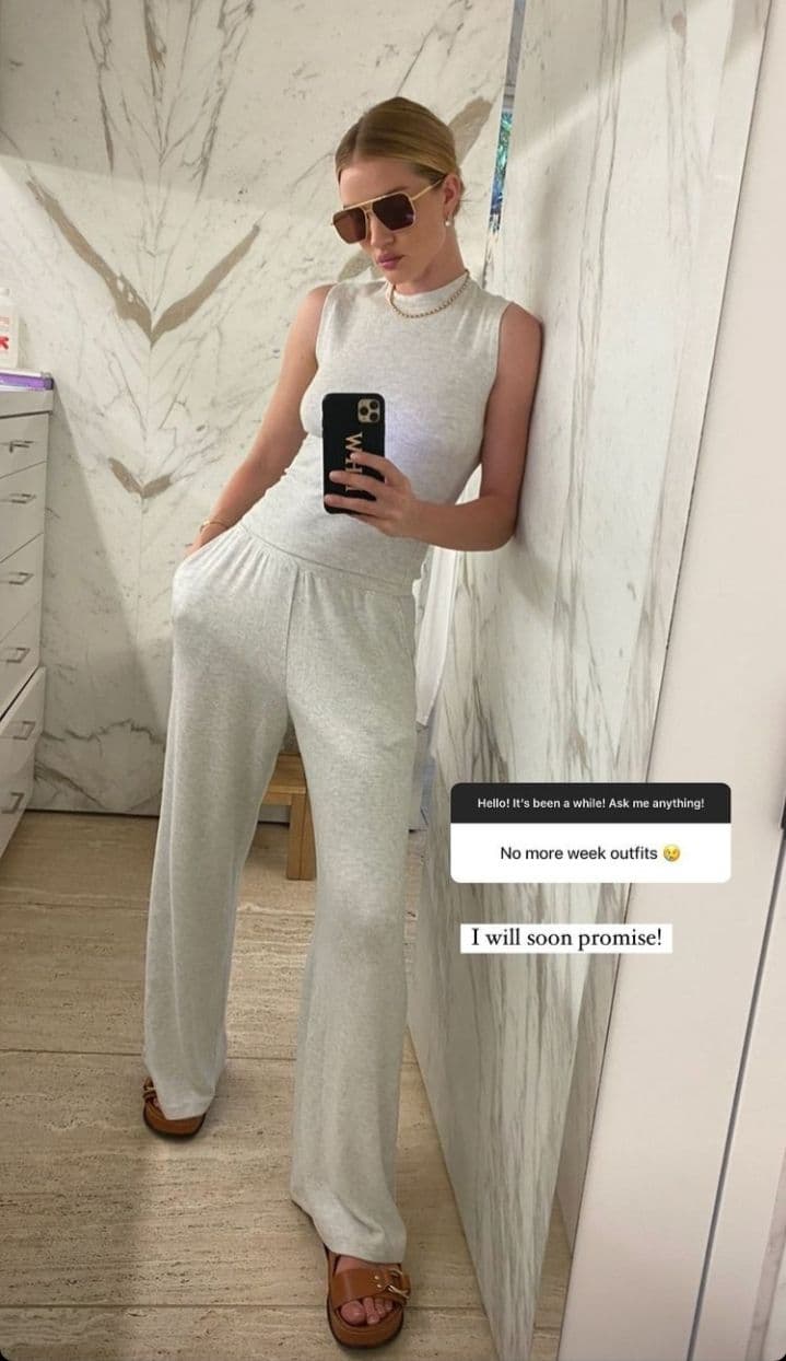 Он идеальный отец: Роузи Хантингтон-Уайтли о Джейсоне Стетхэме, материнстве и секретах красоты