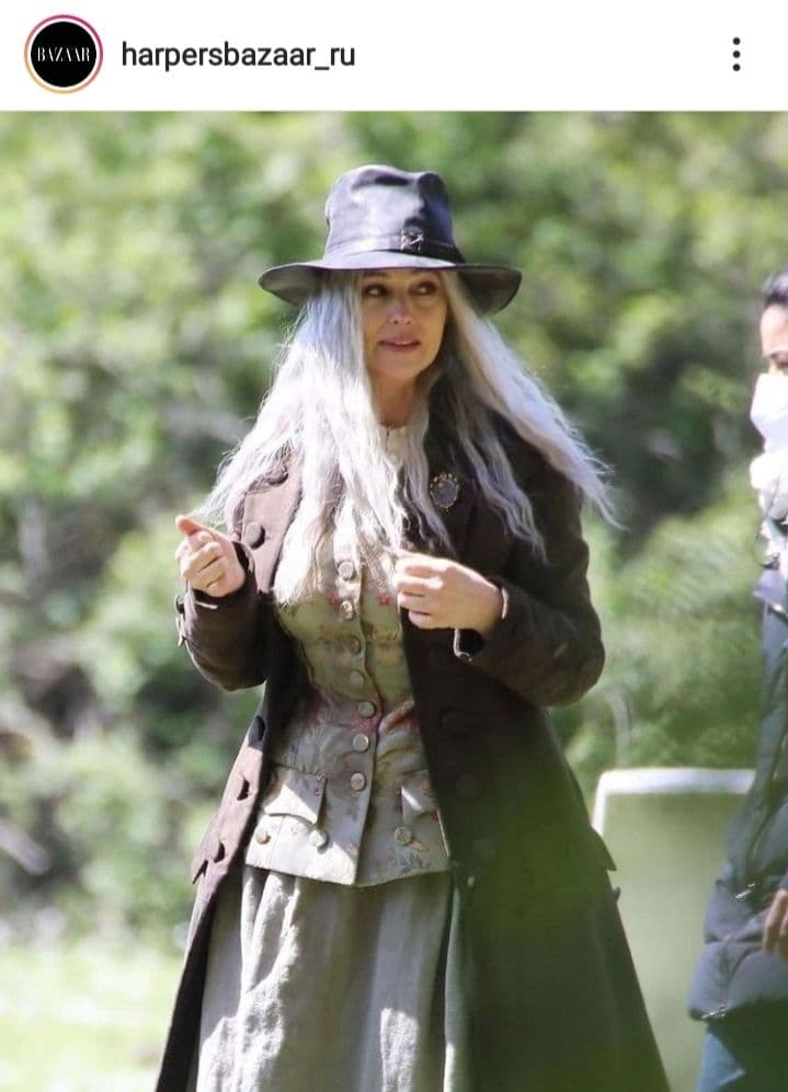 Не узнать: Моника Беллуччи появилась в Риме с седыми волосами и &quot;старящим&quot; макияжем