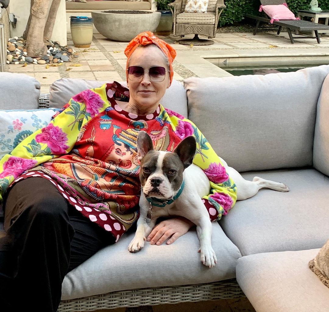 Стильная и дерзкая: 62-летняя Шэрон Стоун порадовала цветущим внешним видом на домашнем фото